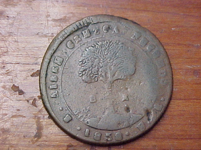 Honduras,-2-Reales,-1847